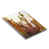 Bronzen Verbeelding Alcohol Inkt Notitieboek (Rechterzijde)