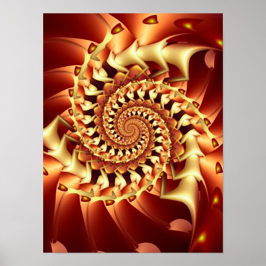 Bronzen Vortex Poster (Voorkant)