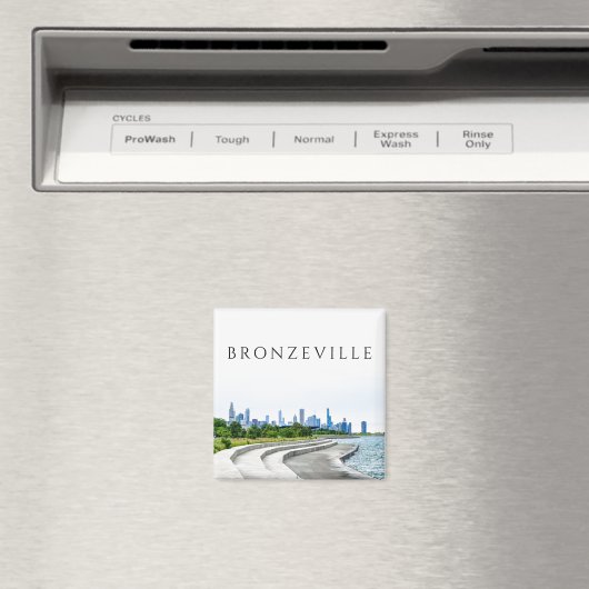 Bronzeville Chicago Magneet (Insitu (Vaatwasser))