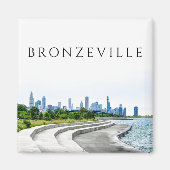 Bronzeville Chicago Magneet (Voorkant)