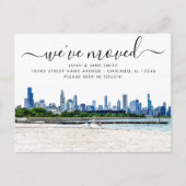 Bronzeville Chicago Moving Announcement Briefkaart (Voorkant)