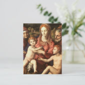 Bronzino - Heilige Familie Briefkaart (Staand voorkant)