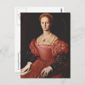 Bronzino - Lucrezia Panciatichi - 1540 Briefkaart (Voorkant / Achterkant)