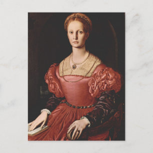Bronzino - Lucrezia Panciatichi - 1540 Briefkaart