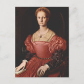 Bronzino - Lucrezia Panciatichi - 1540 Briefkaart (Voorkant)