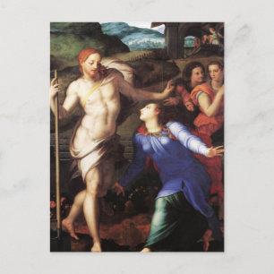 Bronzino - Raak me aan niet II Briefkaart