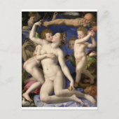 Bronzino: Venus, Cupid, Folly en Time Briefkaart (Voorkant)