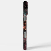  Brooch Abstracte Fractale Kunst met Monogram Case-Mate iPhone Case (Achterkant / Rechts)