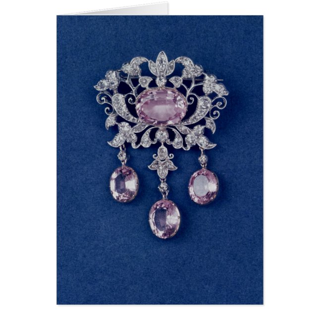 Brooch in de vorm van een bloem, c.1780 (Voorkant)