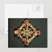 Brooch in de vorm van een Grieks kruis Briefkaart (Voorkant / Achterkant)
