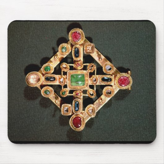 Brooch in de vorm van een Grieks kruis Muismat (Voorkant)
