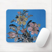 Brooch in de vorm van grote bouquet met briljant muismat (Met muis)