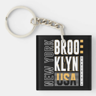Brooclyn New York USA Urban Sleutelhanger