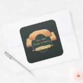 Brood - Aangepast 3-inch product Vierkante Sticker (Envelop)