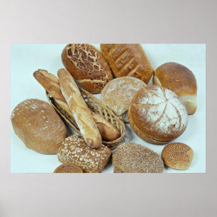 Brood assortiment poster