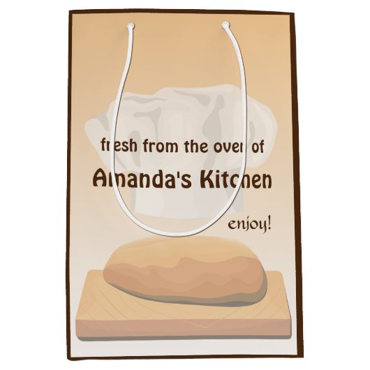 Brood Baker Bakkerij MGB Medium Cadeauzakje (Voorkant)