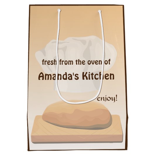 Brood Baker Bakkerij MGB Medium Cadeauzakje (Achterkant)