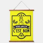 Brood Baker Hangend Wandkleed (Voorkant)