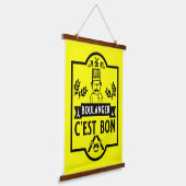 Brood Baker Hangend Wandkleed (Gebogen)