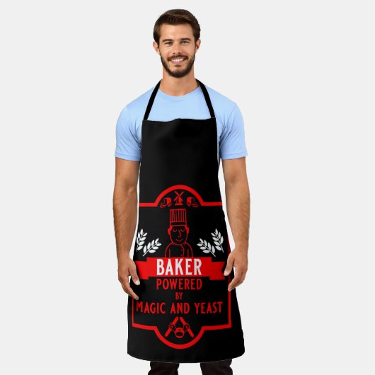 Brood Baker Schort (Gedragen)