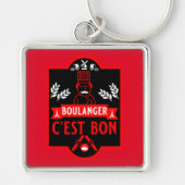 Brood Baker Sleutelhanger (Voorkant)