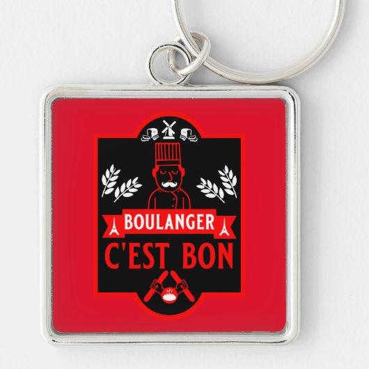 Brood Baker Sleutelhanger (Voorkant)