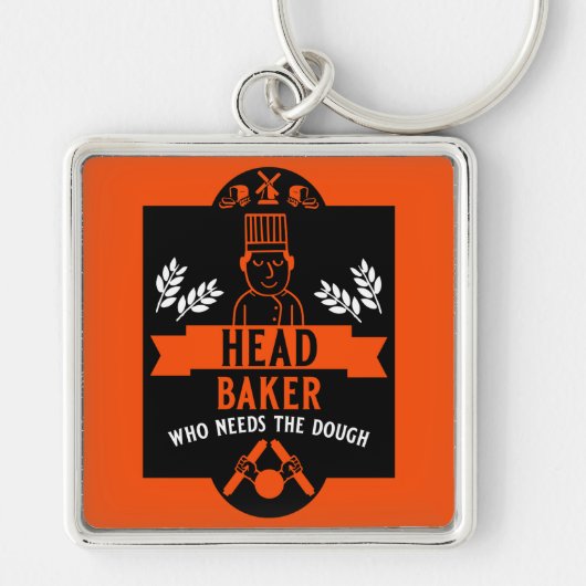 Brood Baker Sleutelhanger (Voorkant)