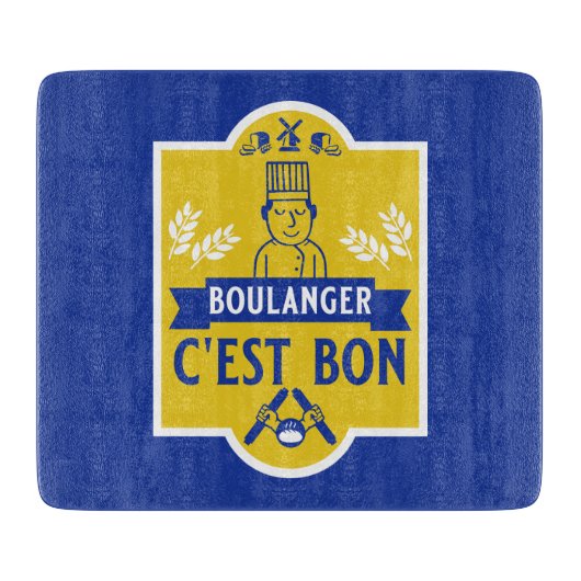 Brood Baker Snijplank (Voorkant)