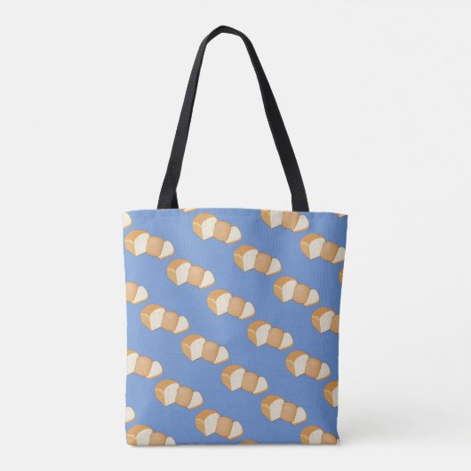 Brood Baker Thema met Lachen, alle namen / initial Tote Bag (Achterkant)