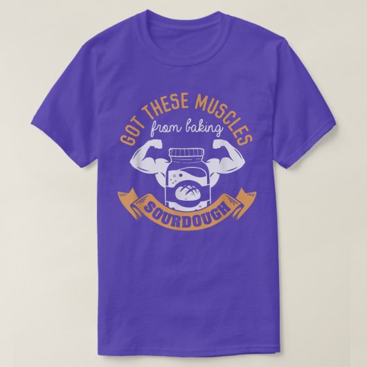 Brood Baking Sourdegh Bake Bread Baker T-shirt (Design voorkant)