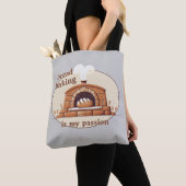 Brood bakken is mijn passie tote bag (Dichtbij)