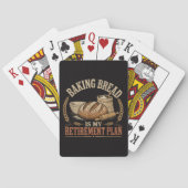 Brood Bakken is Mijn Pensioenplan Pokerkaarten (Achterkant)