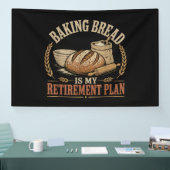 Brood Bakken is Mijn Pensioenplan Spandoek (Beurs)
