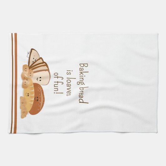 Brood bakken liefde theedoek (Horizontaal)