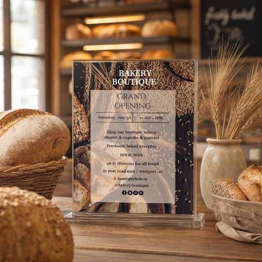 Brood Bakkerij Boutique Opening Flyer