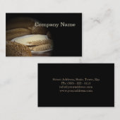 Brood bakkerij Flour Grain Corn Vegetarian Card Visitekaartje (Voorkant / Achterkant)