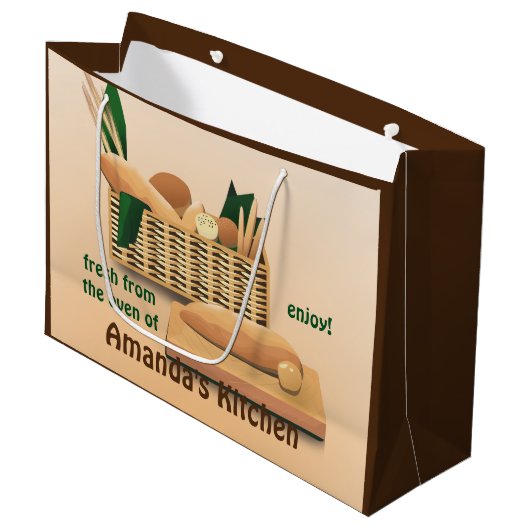 Brood bakkerij LGB Large Cadeautasje (Voorkant Gekanteld)