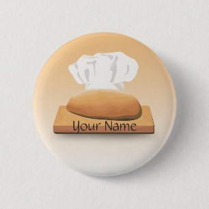 Brood Bakkerij Naam Button