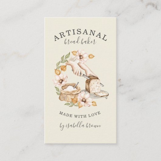 Brood bakkerij Visitekaartje (Voorkant)