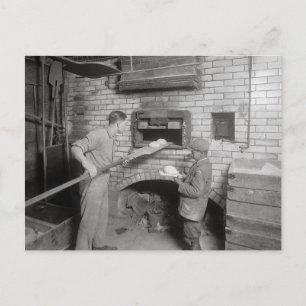 Brood bakkers, 1917 briefkaart
