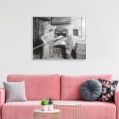 Brood Bakkers, 1917 Canvas Afdruk (Insitu (Woonkamer))