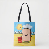 Brood bij de strand tote bag (Voorkant)