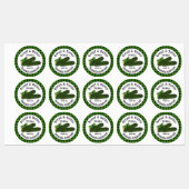 Brood & Boter augurken Plaid Labels (Vel)