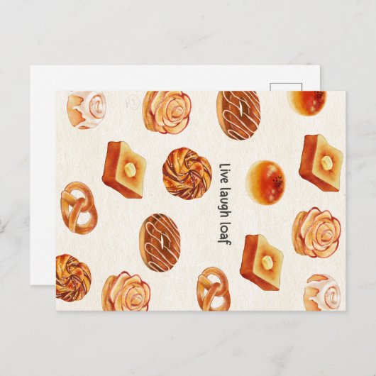 Brood briefkaart (Voorkant / Achterkant)