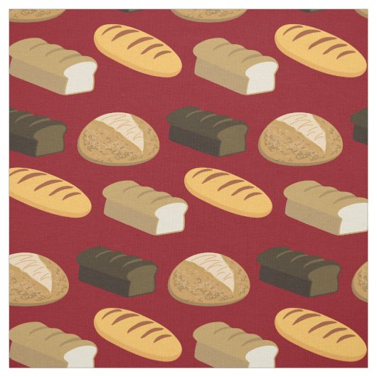 Brood brood met bladbakkerij stof (Swatch)