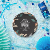 Brood citeert van Nikoli Berdyaev Papieren Bordje (Feest)