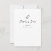 Brood citeert van Robert Browning Kaart (Achterkant)