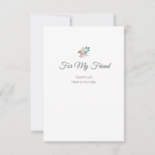 Brood citeert van Robert Browning Kaart (Achterkant)