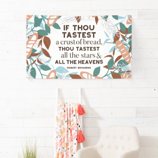 Brood citeert van Robert Browning Spandoek (Insitu)