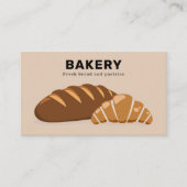 Brood & croissant - Bakkerij Visitekaartje (Voorkant)